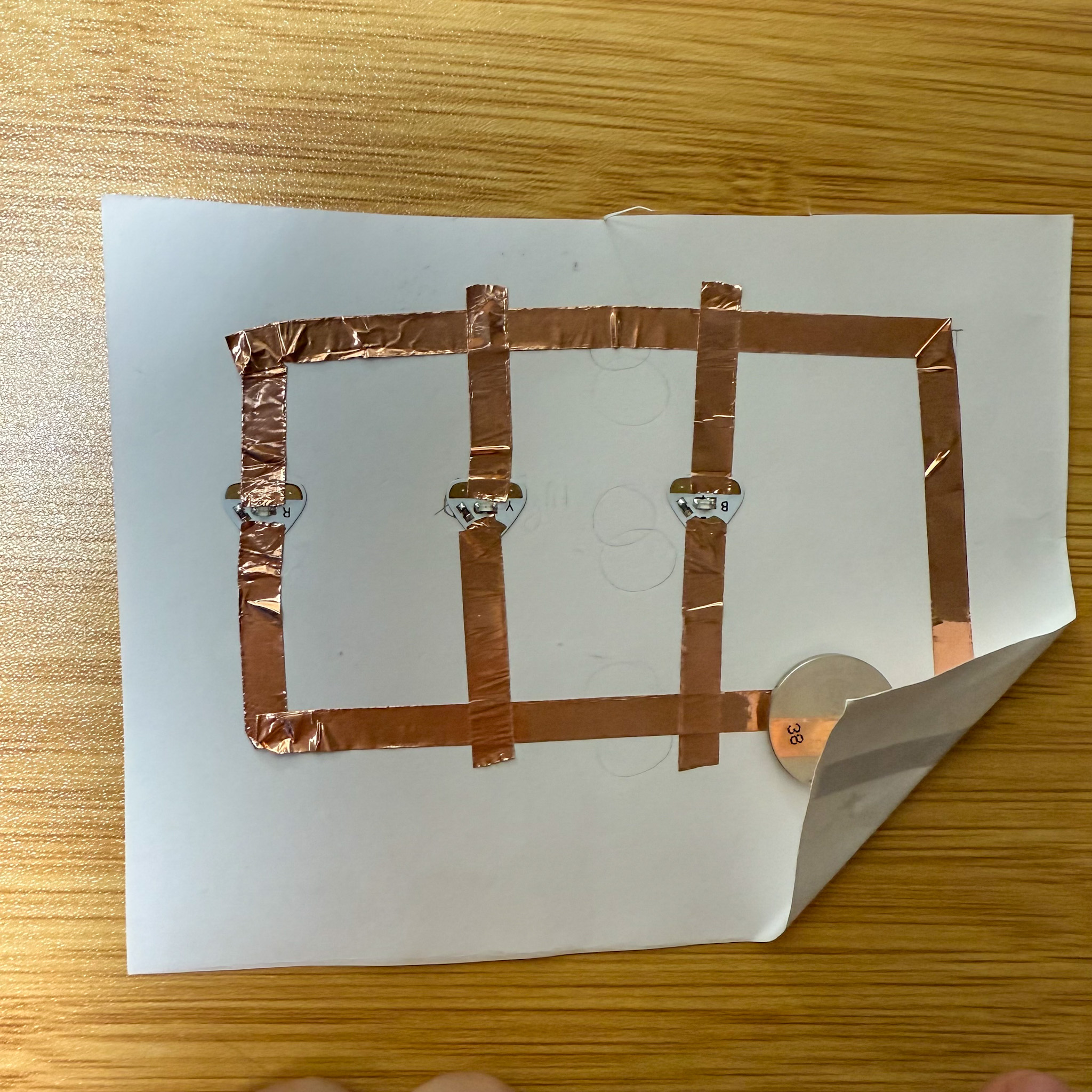 Placing the battery in the correct positive and negative position and ready to test.