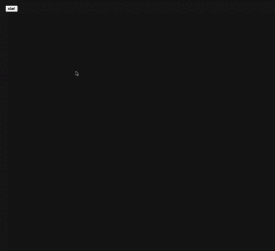 Each note plays with a randomly selected waveform, changing the background color and displaying a visual spectrum while cycling through musical notes.